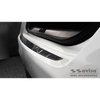 Echt 3D Carbon Bumper beschermer passend voor Mercedes CLA II (C118) Sedan 2019- 'Ribs' AV249248 - thumbnail