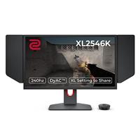 BenQ ZOWIE XL2546K Gaming Monitor (24,5 inch, 240 Hz, 0.5ms, DyAc+, XL Setting to Share, S switch, Shielding Hood)
