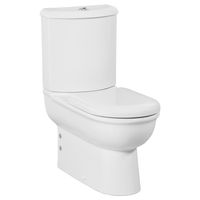 Sanigoods Blokka duoblok staand toilet met bidetsproeier en zitting - thumbnail