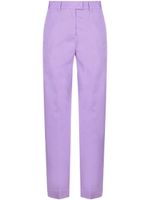 The Attico pantalon droit à taille haute - Violet