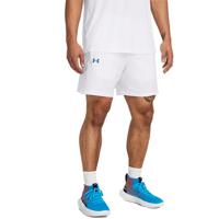 Under Armour Baseline 7 inch Woven Short Men - - wit - maat L