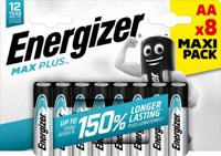 Energizer Max Plus chroom AA / Mignon / LR6 / 8 stuks 8 Stuk chroom