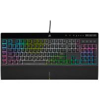 Corsair K55 RGB PRO XT toetsenbord USB QWERTY Engels Zwart - thumbnail