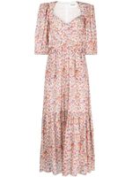 MARANT ÉTOILE Leoniza floral-print midi dress - Multicolore - thumbnail