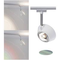 Paulmann URail Sabik 230V-railsysteem lamp URail LED vast ingebouwd 13 W LED Chroom (mat), Wit (mat)