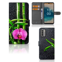 Nokia G22 Hoesje Orchidee - thumbnail