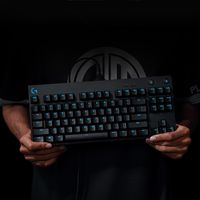 Logitech G Pro Gaming toetsenbord Gamen USB QWERTY US International Zwart - thumbnail