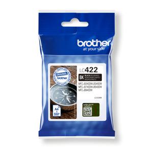 Brother LC-422BK inktcartridge 1 stuk(s) Origineel Zwart