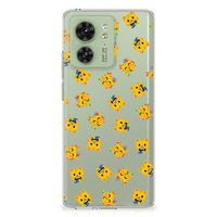 TPU bumper voor Motorola Edge 40 Katten Emojis