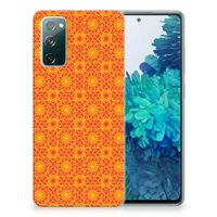 Samsung Galaxy S20 FE TPU bumper Batik Oranje - thumbnail