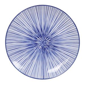 Tokyo Design Studio - Nippon Blue - Dinerbord - Lijnen - 25.7 x 3cm