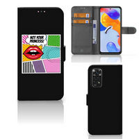 Xiaomi Redmi Note 11 Pro 5G/4G Wallet Case met Pasjes Popart Princess - thumbnail