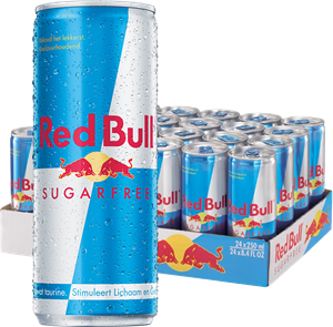 Red Bull Sugarfree 250ml 24-Tray Energiedrankje Vloeistof