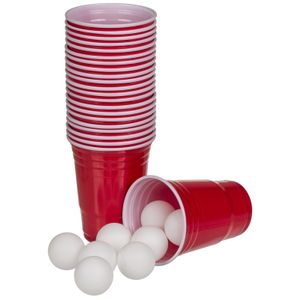 Beer pong drankspel/drinkspel 37 delig