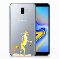 Samsung Galaxy J6 Plus (2018) Telefoonhoesje met Naam Horse Color - thumbnail