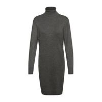 Saint Tropez fijngebreide jurk Mila grijs