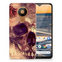 Silicone Back Case Nokia 5.3 Skullhead - thumbnail