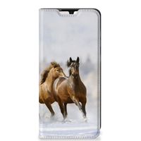 Samsung Galaxy A33 5G Hoesje maken Paarden - thumbnail