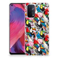 OPPO A74 5G | A54 5G TPU Hoesje Birds