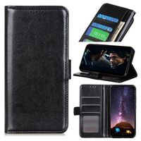 Sony Xperia 10 II Wallet Case met Magnetische Sluiting - Zwart - thumbnail