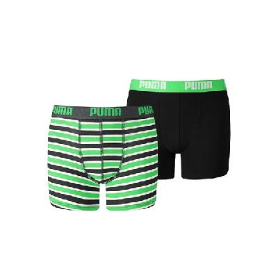 Puma Boxershorts Boys Classic Green/Black 2-pack-176