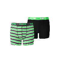 Puma Boxershorts Boys Classic Green/Black 2-pack-176