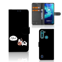 Motorola G8 Power Lite Leuk Hoesje Cow