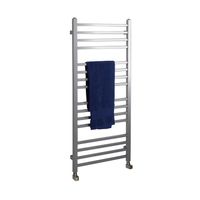 Handdoekradiator Sapho Metro Recht 50x120 cm Zilver Sapho