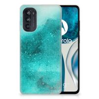 Hoesje maken Motorola Moto G52/G82 Painting Blue