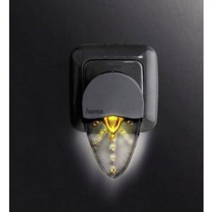 Hama 00113960 LED-nachtlamp Ovaal LED Barnsteen Wit