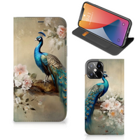 Hoesje maken voor iPhone 12 Pro Max Vintage Pauwen