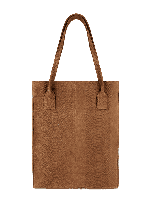 DSTRCT Portland Road Leren Dames Shopper Cognac