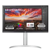 LG Electronics 27UP85NP-W 4K UHD 27'' (68cm), 3840 x 2160, 16:9, VESA DisplayHDR™ 400, AMD FreeSync™, IPS met DCI-P3 95%, 5ms GtG - Wit & Zwart