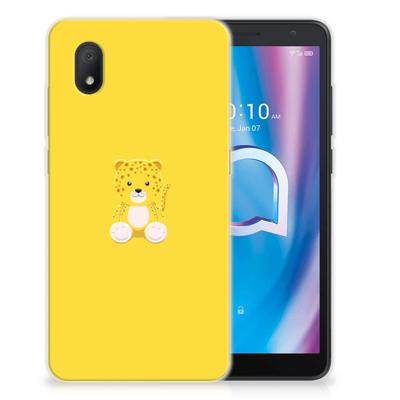 Alcatel 1B (2020) Telefoonhoesje met Naam Baby Leopard Alcatel 1B (2020) Telefoonhoesje met Naam Baby Leopard