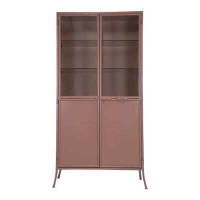 New Routz Washington Vitrinekast - Terra Pink New Routz Washington Vitrinekast - Terra Pink