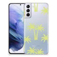 Samsung Galaxy S21 Plus TPU Case Palmtrees - thumbnail