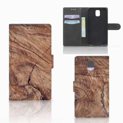Samsung Galaxy Note 3 Book Style Case Tree Trunk