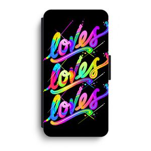 Loves: iPhone XR Flip Hoesje