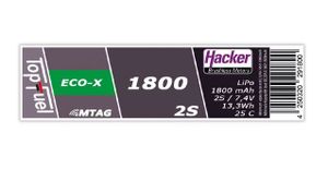 Hacker Motor 91800241 onderdeel en accessoire voor radiografisch bestuurbare modellen Batterij/Accu