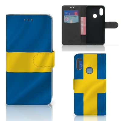 Xiaomi Mi A2 Lite Bookstyle Case Zweden Xiaomi Mi A2 Lite Bookstyle Case Zweden