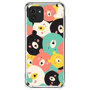 Samsung Galaxy A03 Stevig Bumper Hoesje Bears