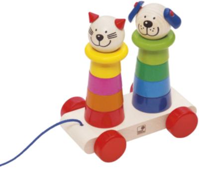 Selecta Spielzeug trekfiguur Filino junior 15 cm hout 11-delig