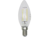 LightMe LED Energielabel A++ (A++ - E) E14 Kaars 2.5 W = 25 W Warmwit (Ø x l) 35 mm x 97 mm Filament / Retro-LED 1 stuk(s)