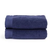 The One Towelling 2-PACK: Handdoek Organic - 50 x 100 cm - Denim