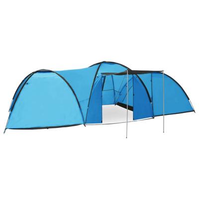 vidaXL Iglotent 8-persoons 650x240x190 cm blauw vidaXL Iglotent 8-persoons 650x240x190 cm blauw