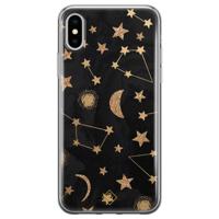 iPhone XS Max siliconen hoesje - Counting the stars