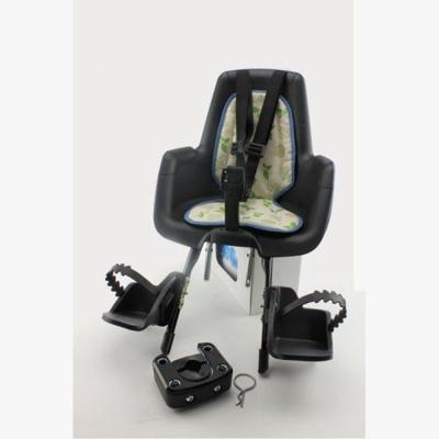 Mini Plus Classic Zwart voor fiets zitje met Bamboo Inlay