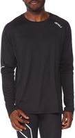 hardloopshirt Aero L/S heren polyester zwart maat S hardloopshirt Aero L/S heren polyester zwart maat S