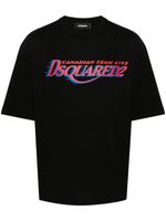 DSQUARED2 t-shirt à logo imprimé - Noir