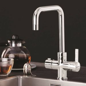 Dekker Kokendwaterkraan Selsiuz Haaks Chroom - Single Boiler